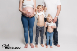 Babybauch Familie
